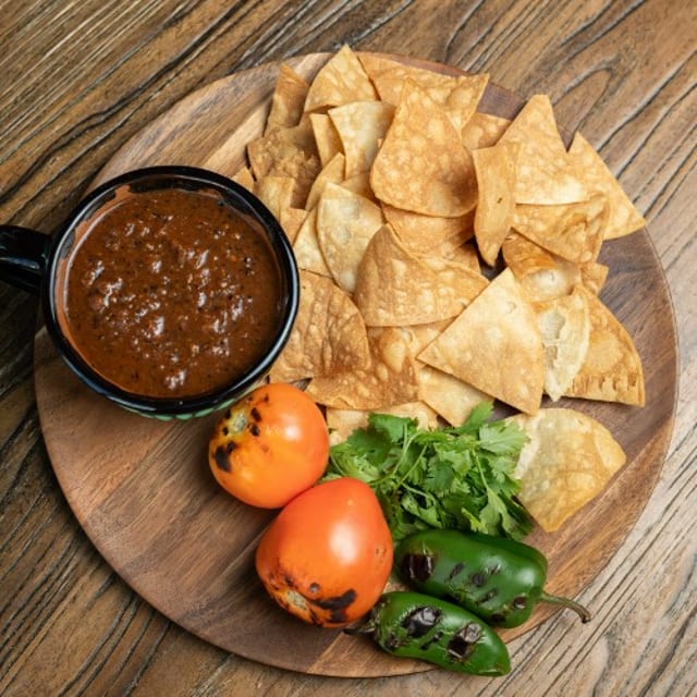 Salsa and Chips.