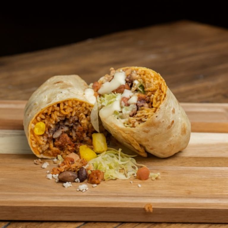 Delicious Al Pastor Burrito