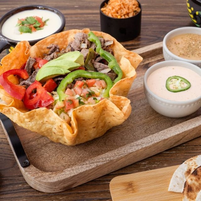 Fajita Salad.