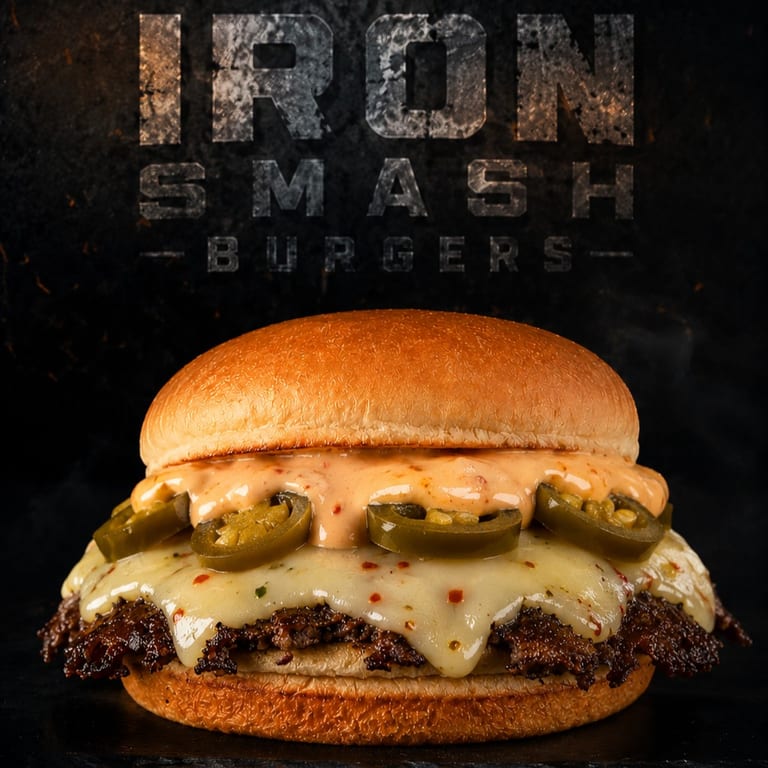 Indulge in Our Smash Burger