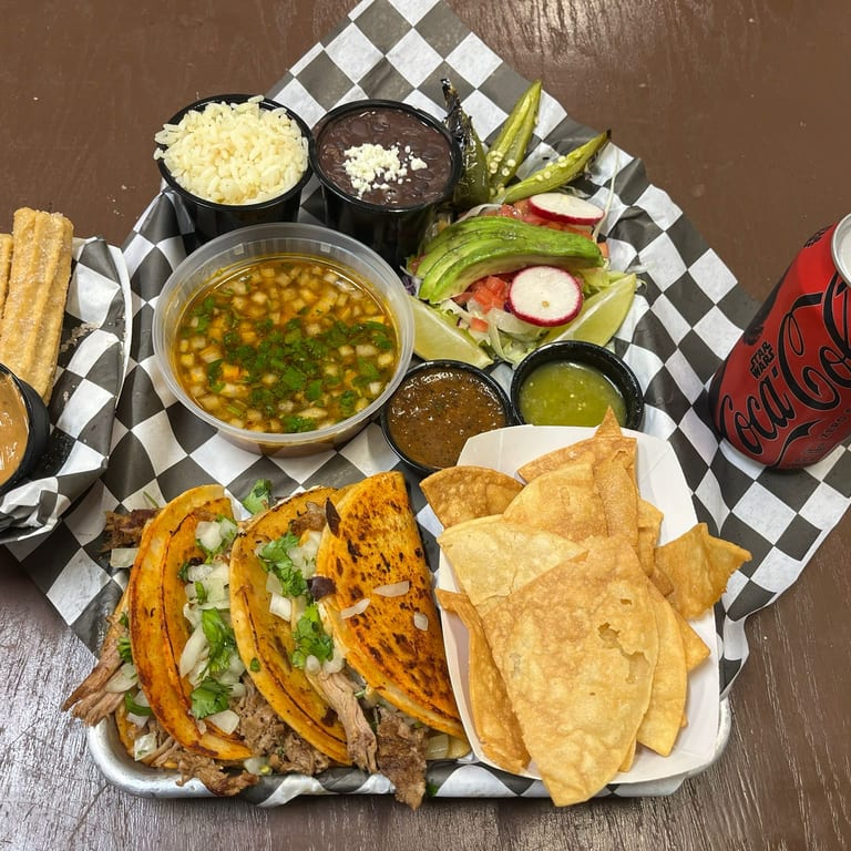 Delicious Birria Tacos and More
